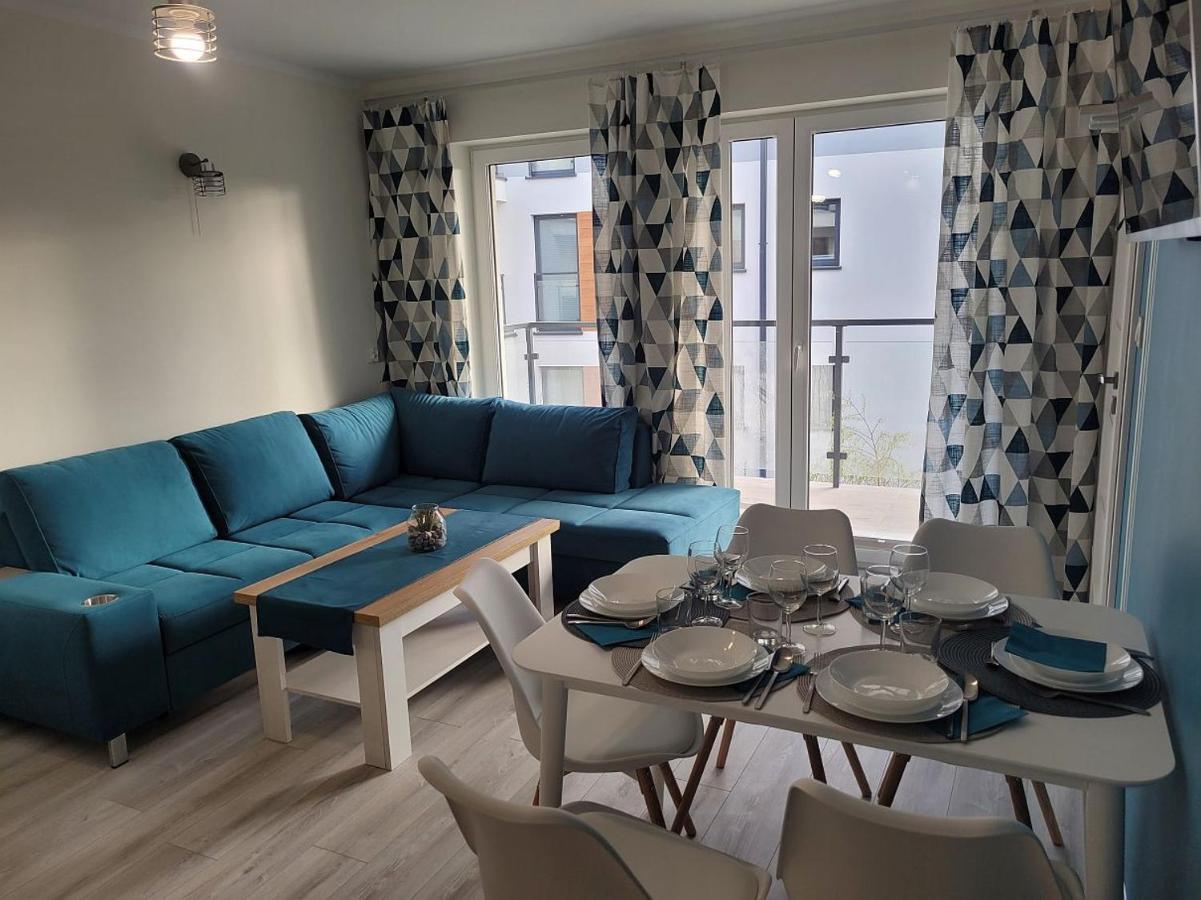 Pobierowo Baltic Apartament Turkusowy Kültér fotó