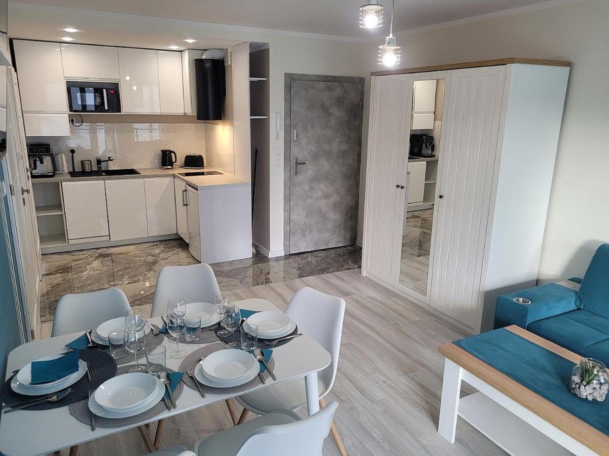 Pobierowo Baltic Apartament Turkusowy Kültér fotó