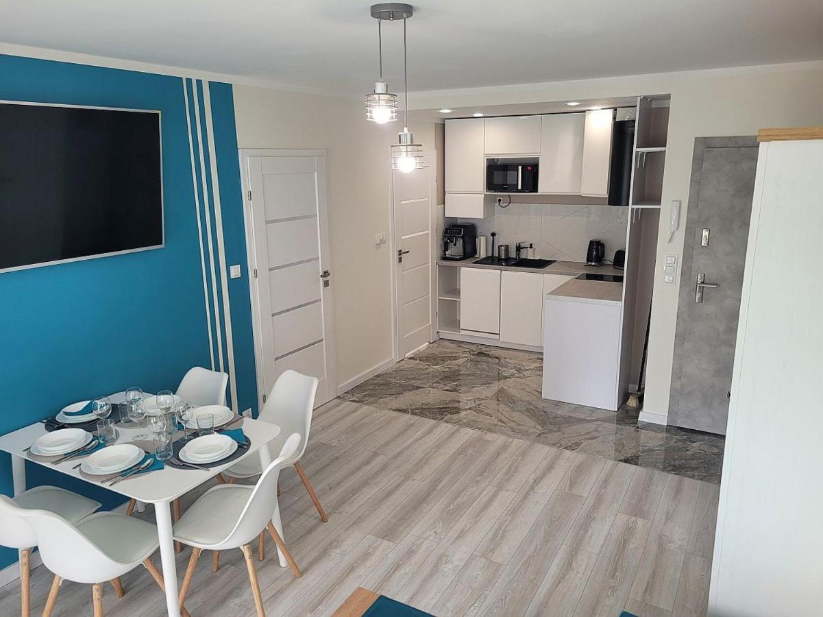 Pobierowo Baltic Apartament Turkusowy Kültér fotó