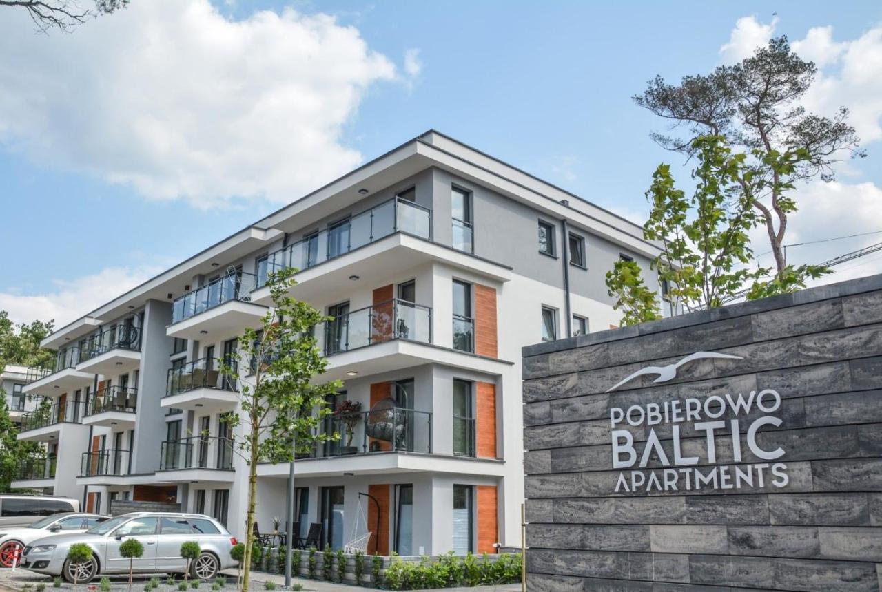 Pobierowo Baltic Apartament Turkusowy Kültér fotó