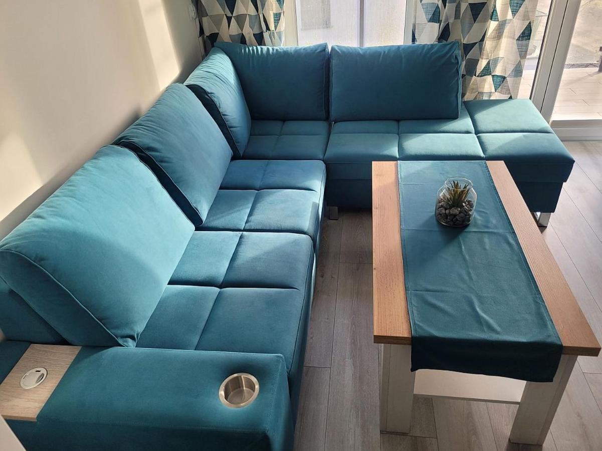 Pobierowo Baltic Apartament Turkusowy Kültér fotó