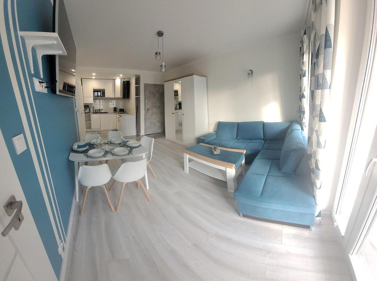 Pobierowo Baltic Apartament Turkusowy Kültér fotó