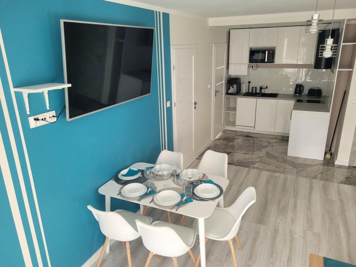 Pobierowo Baltic Apartament Turkusowy Kültér fotó