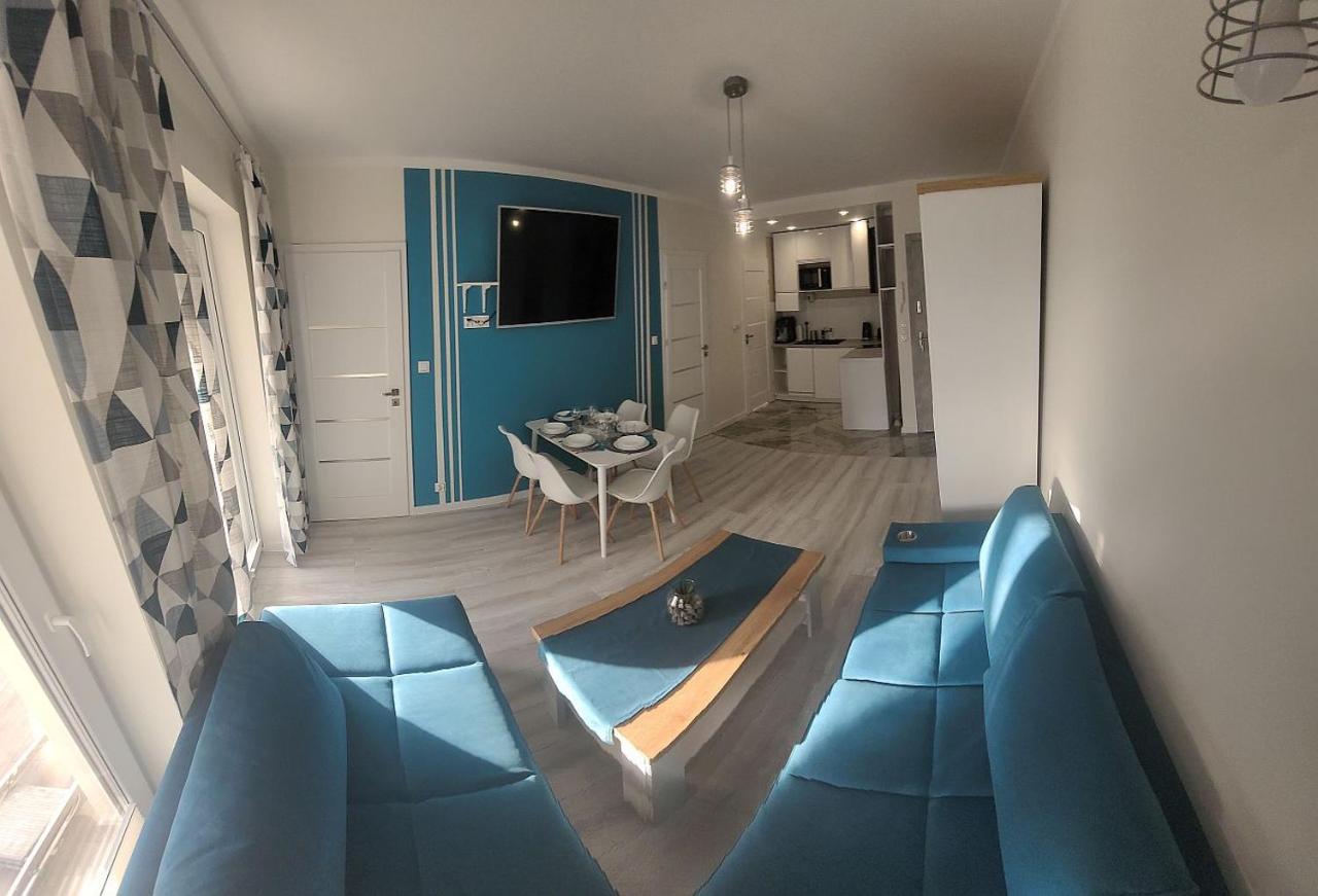 Pobierowo Baltic Apartament Turkusowy Kültér fotó
